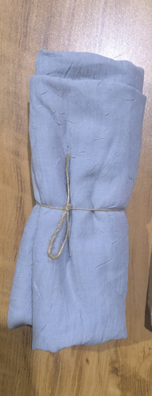 Crushed bamboo stoles (#KH-25Y7917)
